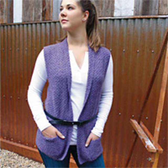 Amethyst vest
