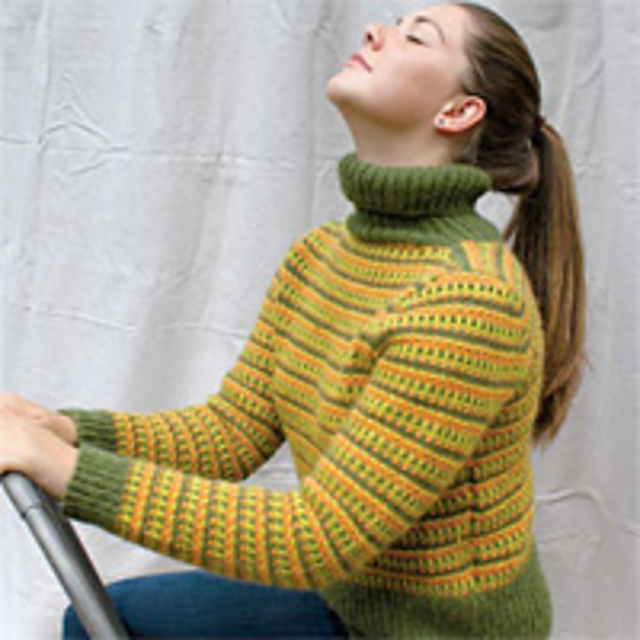 Artistic turtleneck