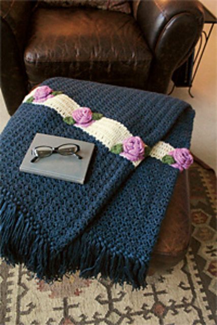 Heirloom Roses Blanket