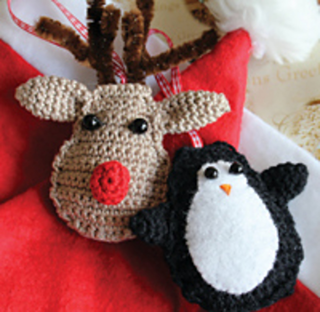 Rudolph the Reindeer and Percy Penguin