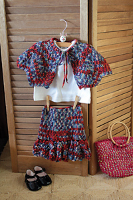 Sweet Skirt and Capelet