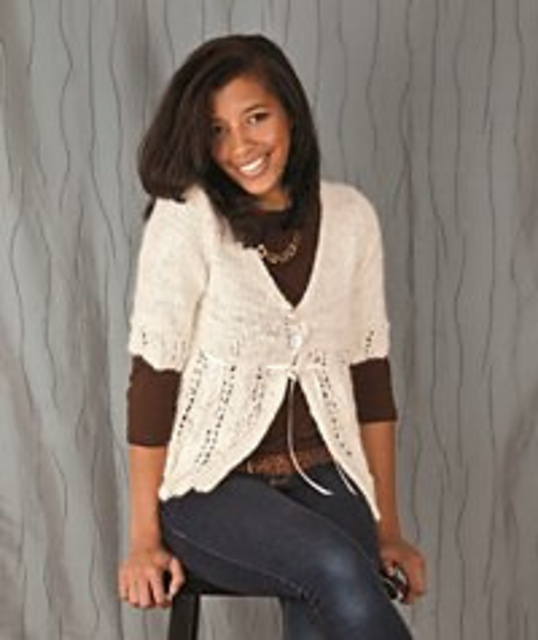 Ribbon and Lace Cardigan