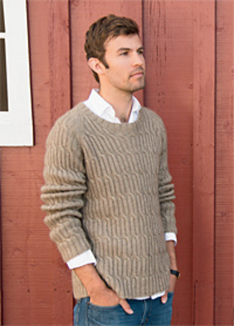 canberra cabled sweater