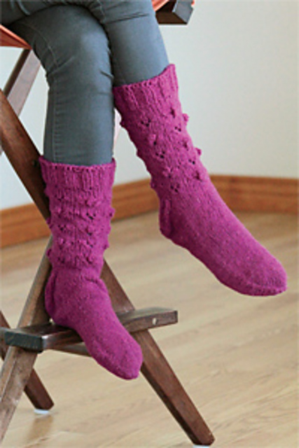 cactus blossom socks