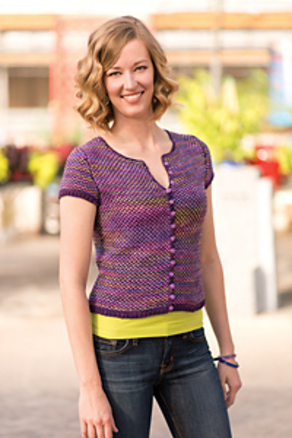 Purple Prism Top