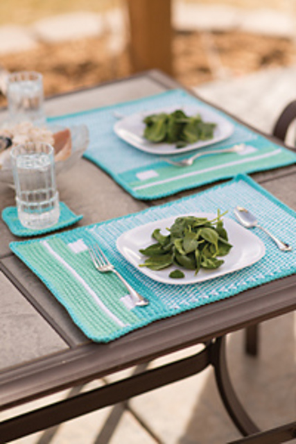 Ocean Breeze Placemats and Coasters