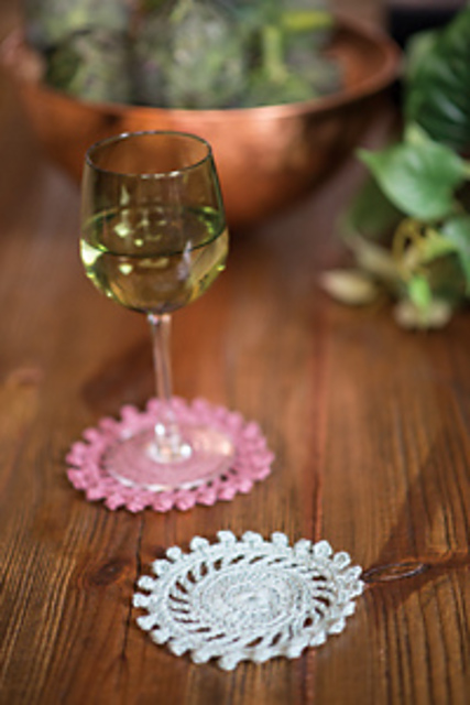 Vintage Linen Coasters