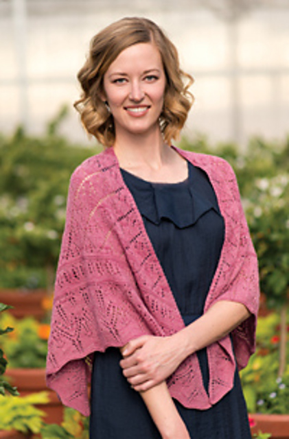 Blushing Rose Shawl