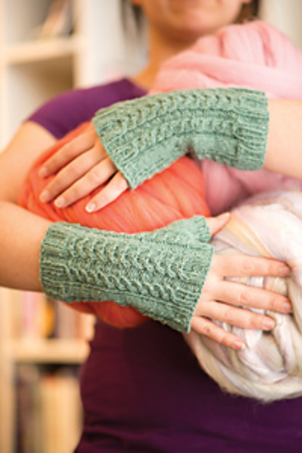 Carved Jade Mitts