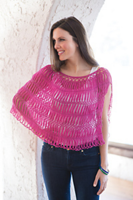 Hairpin Lace Cape