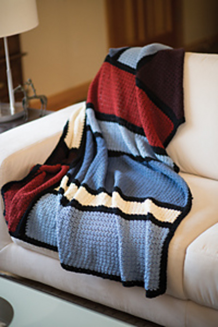 Mondrian Throw