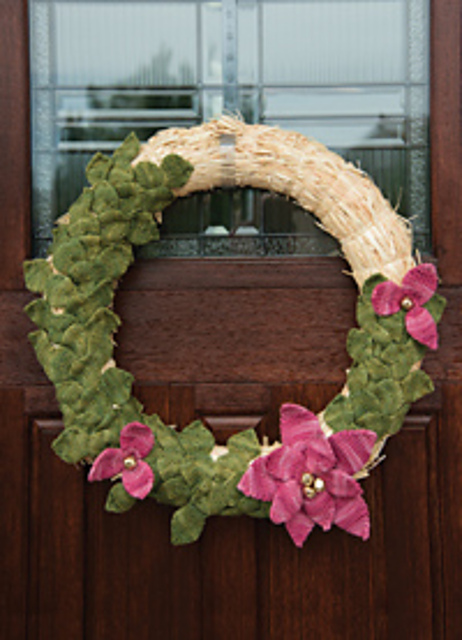 Season's Greetings Wreath