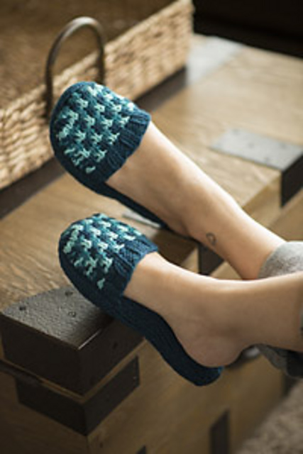 Slip Stitch Slippers