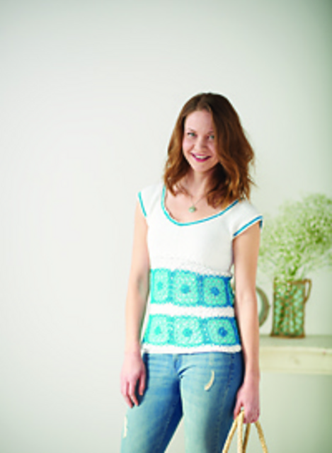 Summer Squares Top