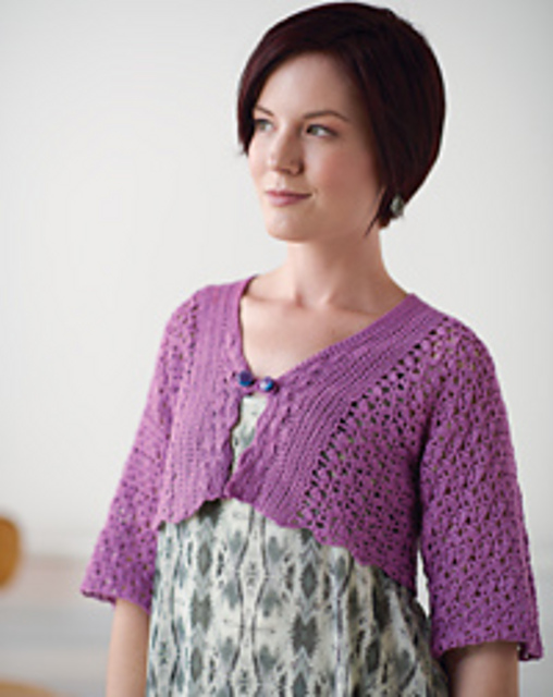 Sideways Cropped Cardi