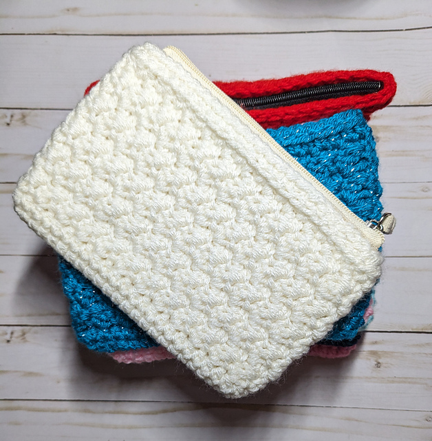 Simply Textured Pocket Clutch