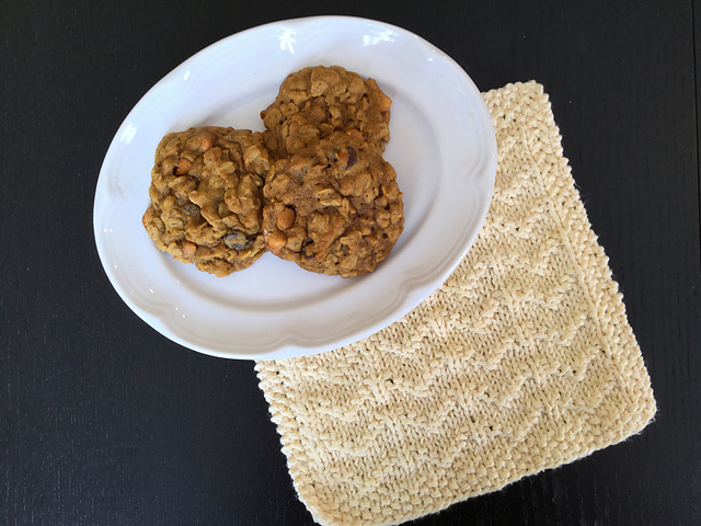 Chevron Stripe Washcloth