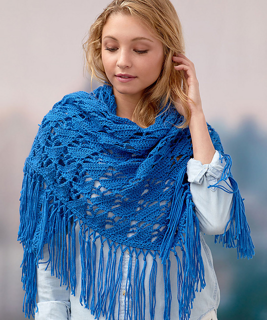 Crochet Boho Shawl