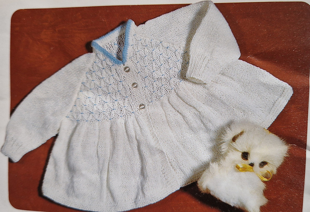 Smocked Matinee Coat