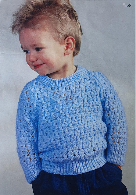 T128 Patterned Sweater