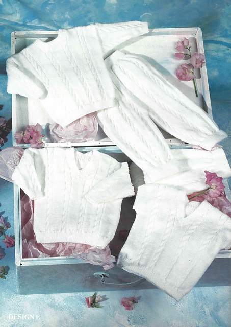 Design E: Sweaters, Slipover and Pants