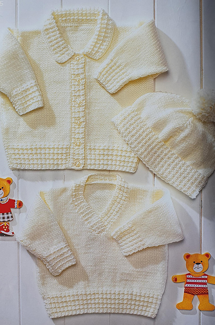 Round & V Neck Sweaters, Jacket & Hat