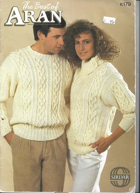 Sweaters with lattice cable