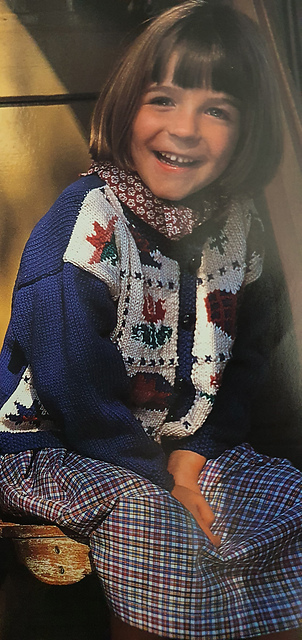 Sampler Cardigan