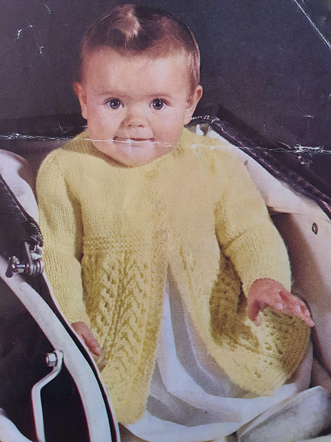 Yellow Matinee Coat