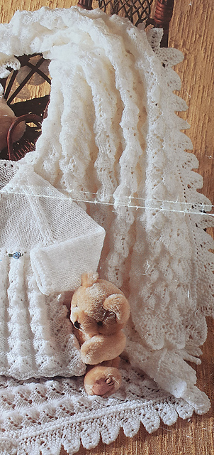 Shawl Double Knitting and 4Ply