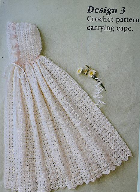 Design 3 - Christening Dress & Cape
