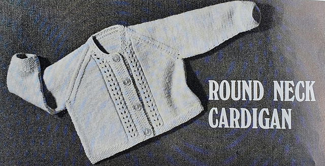Round Neck Cardigan