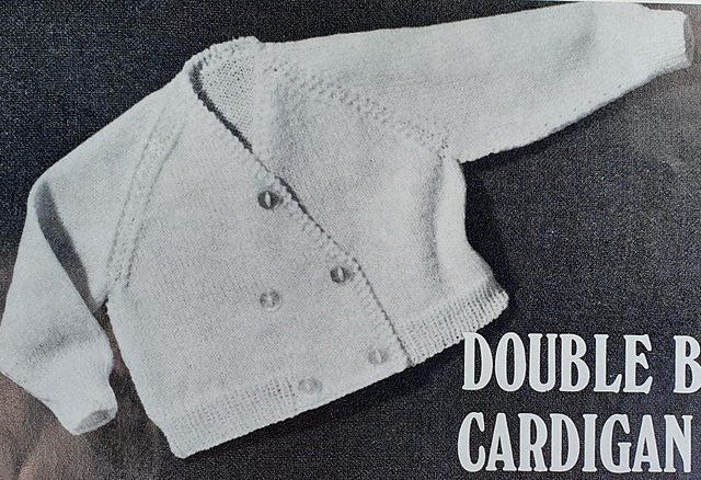 Double Breasted Cardigan