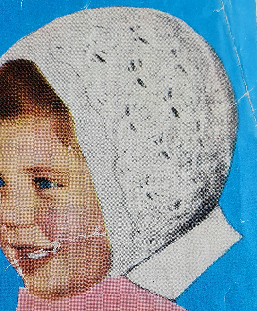 Lacy Bonnet in Double Knitting