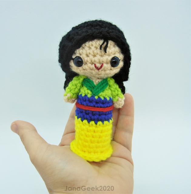 Mulan Amigurmi Doll