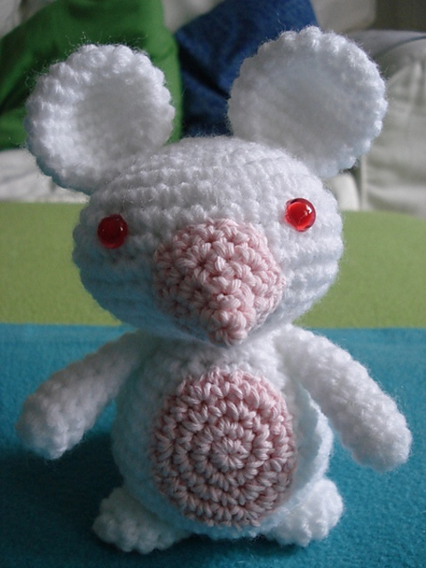 Little albino´s mouse