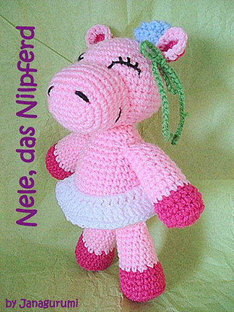 Amigurumi Hippo Nele