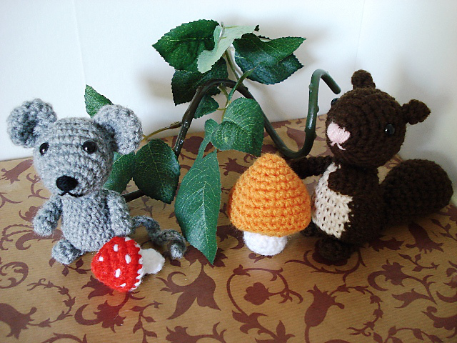 Amigurumi Wood Animals 2