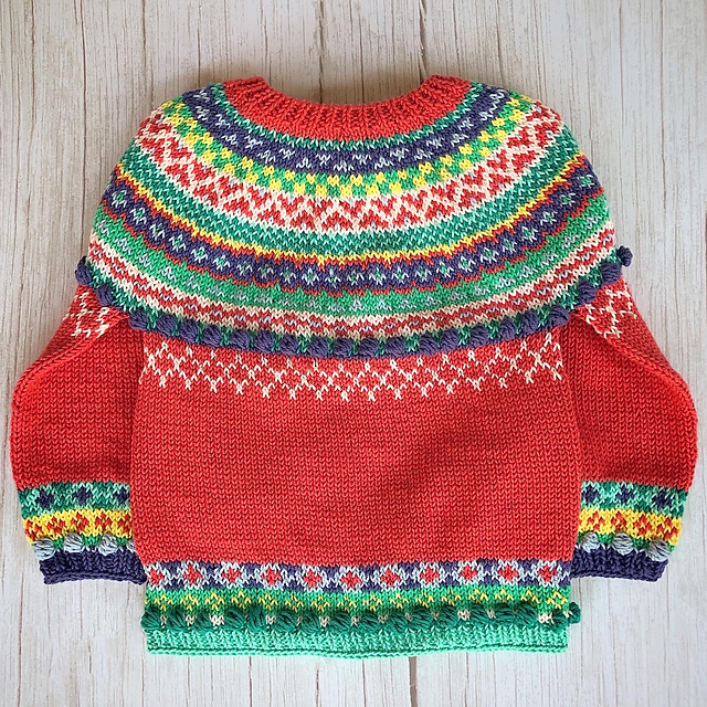 Sweater Multicolor Jacquard