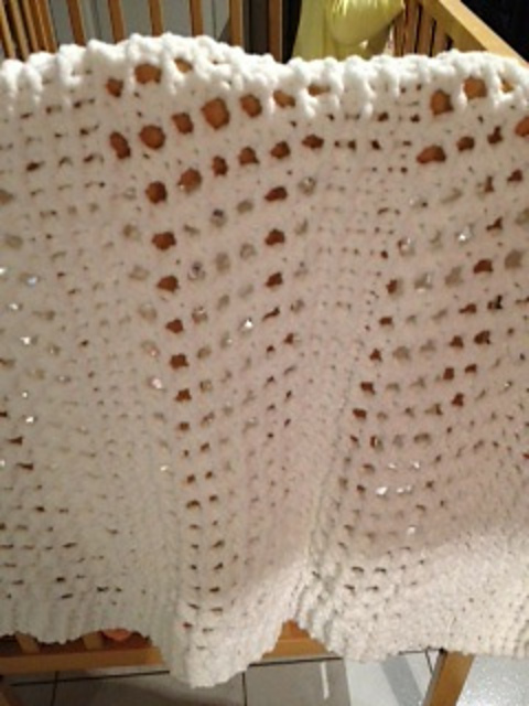 Lailah's Lacy Baby Blanket