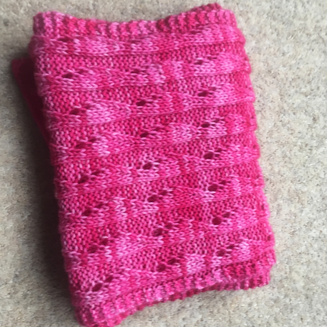 Fuchsia Pattern Scarf