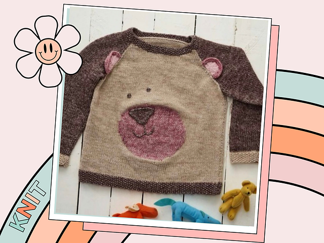 Kids Bear with Me Teddy Jumper