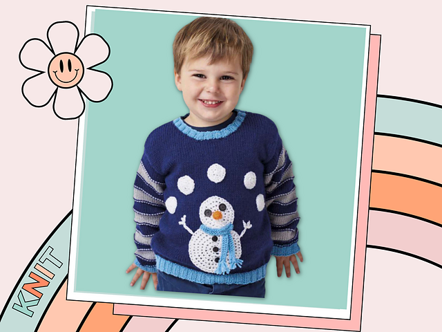 Juggling Snowman Sweater
