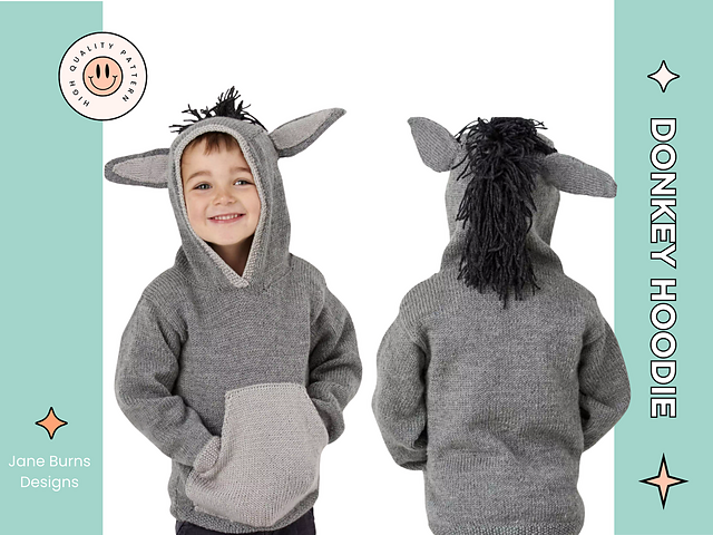 Little Donkey Hooded Sweater