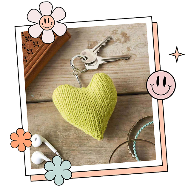 Key To My Heart keyring