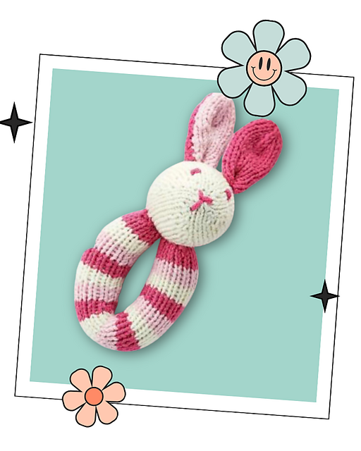 Flopsy Bunny Rattle Toy
