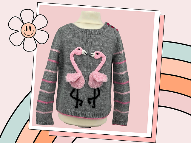 Fluffy Flamingos