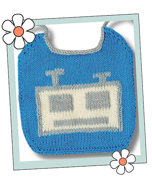 Robot Baby Bib