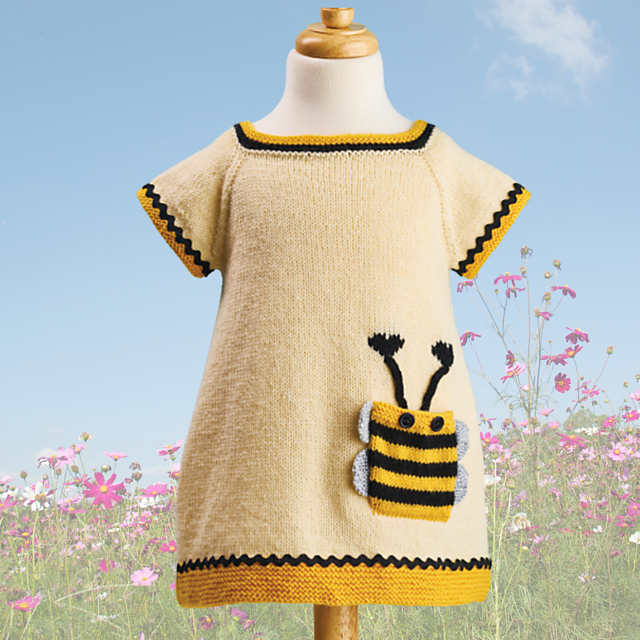 Ravelry: Bee Happy Dress pattern by Jane Burns