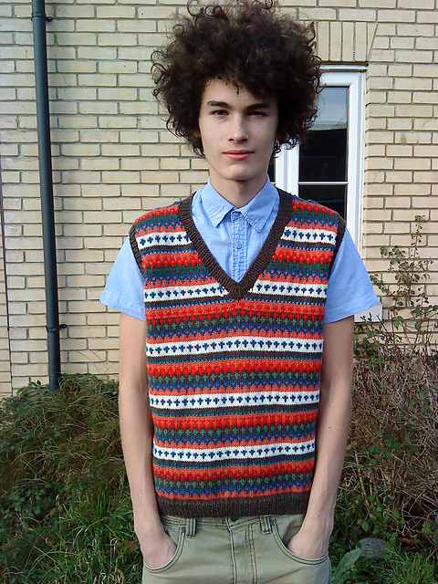 Fairisle slipover